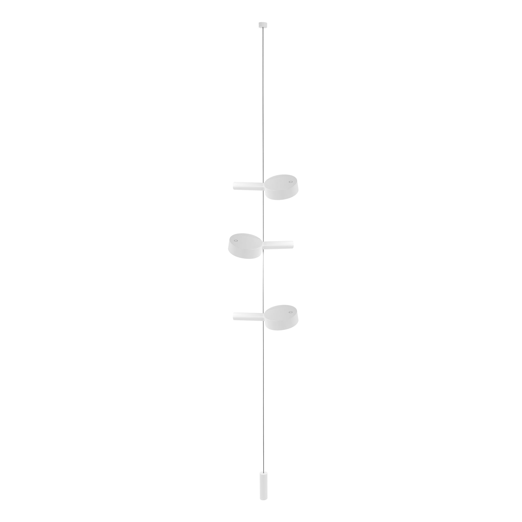 Super O lampada da terra sospesa 3 luci - Zafferano